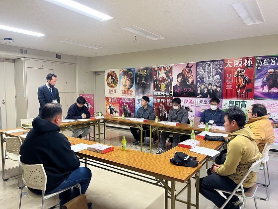 事務局普及センターより議案の説明