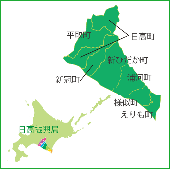 日高管内地図