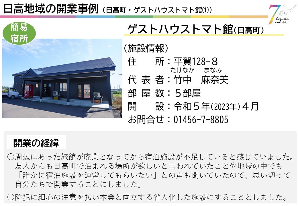 ゲストハウストマト館①