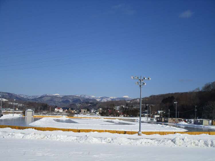 浦河町スケートリンク